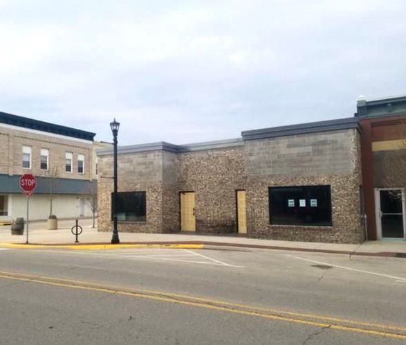 Downtown Corner lot building